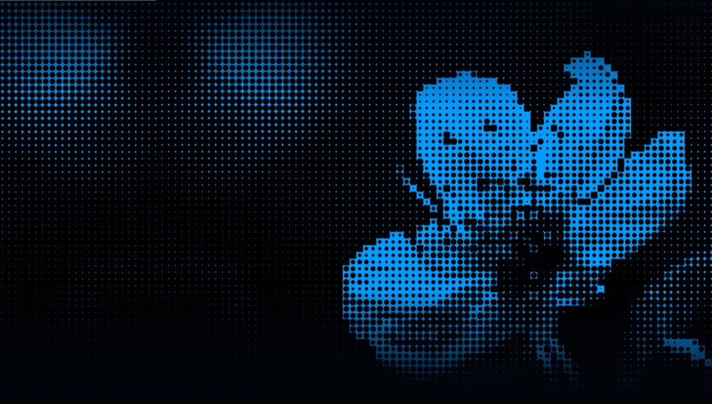 Sparkling brand graphic — Flower