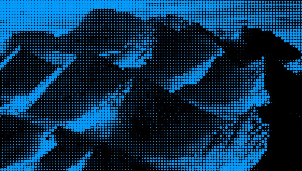 Sparkling brand graphic — Mountains