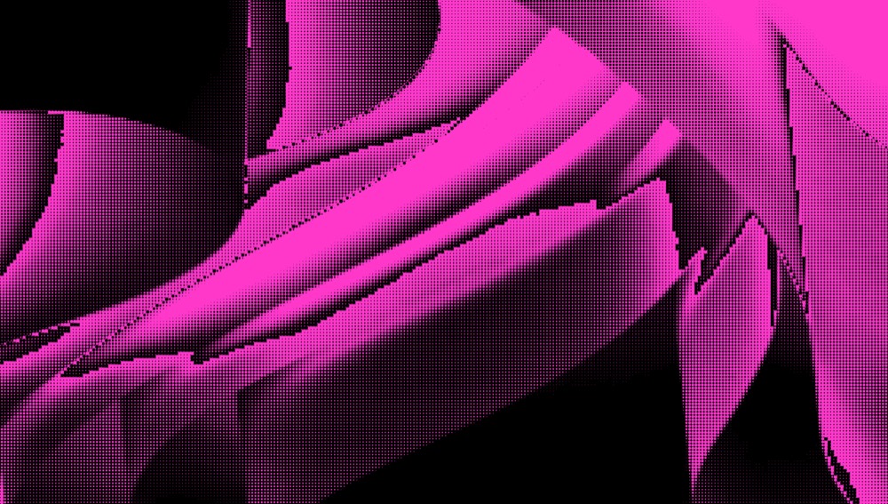 Sparkling brand graphic — Pink